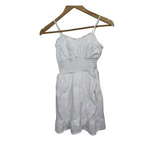 Zunie White Eyelet Summer Dress, Girls' Size 14